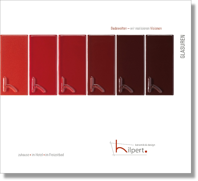 Hilpert Glasuren Übersicht (Katalog bzw Prospekt) - Keramikglasuren aus Germany Fulda