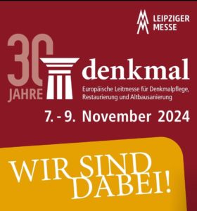 DENKMAL Messe Leipzig – Wir sind dabei!