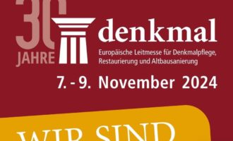 DENKMAL Messe Leipzig – Wir sind dabei!